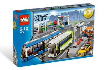 Lego town bus station outlet