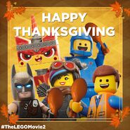 TheLegoMovie2 Thanksgiving