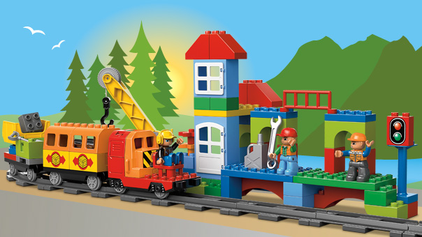 LEGO® DUPLO® 10508 Town Mon train de luxe - Lego