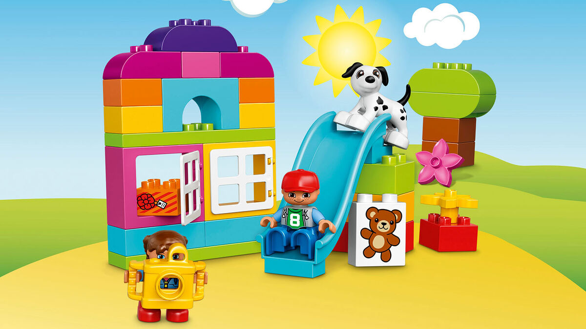Lego 2304 duplo grande plaque de base verte classique briques lego duplo  jeu pour enfants 2-5 ans - La Poste