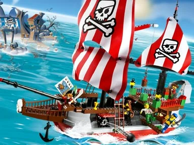 7075 Captain Redbeard's Pirate Ship 