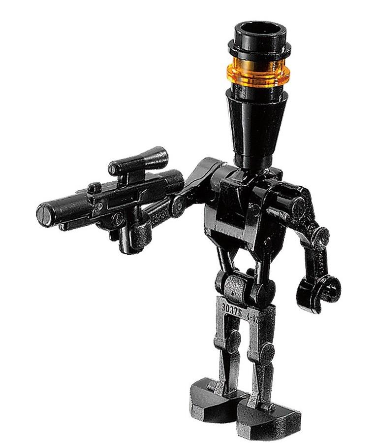 SW744 Lego Bounty Hunter Assassin Droid CUSTOM Minifigure with 4 Lightsabers NEW