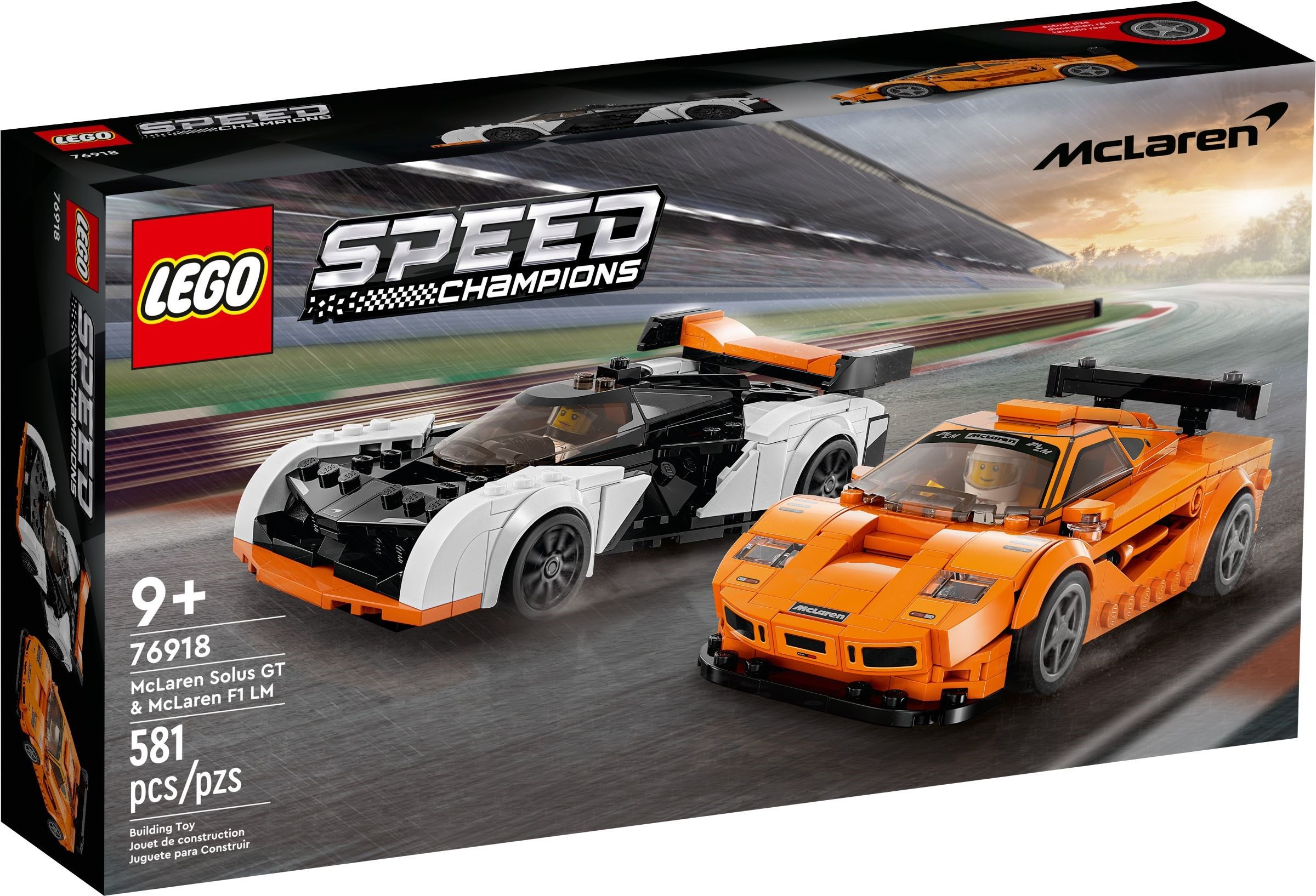 LEGO Speed Champions 76919 McLaren Formula 1 Race Car Rumoured For