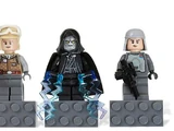 853419 Star Wars Magnet Set: Luke Skywalker, Emperor Palpatine and General Veers