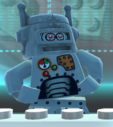 Axon Klaxon in LEGO Universe, note the change in his right arm