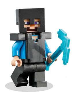 LEGO Minecraft Steve Minifigure (min009) with Sword 21166 21147 21113 21167