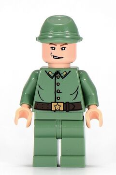 Lego green soldiers sales