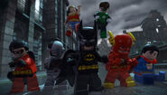 Batman with the Justice League