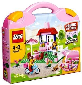 Lego suitcase set discount