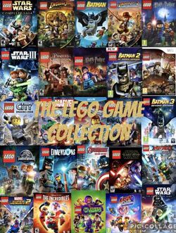 All lego video games sales in order