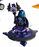 AntiMatter on his hovercraft