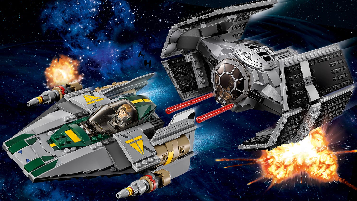 LEGO Star Wars : le set du vaisseau Black Ace TIE Interceptor va