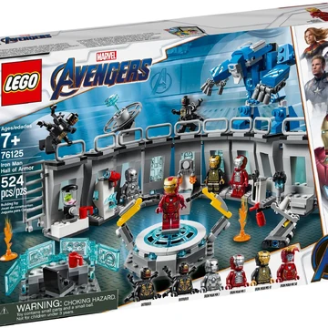 lego avengers endgame iron man hall of armor