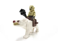 Azog on his white Warg