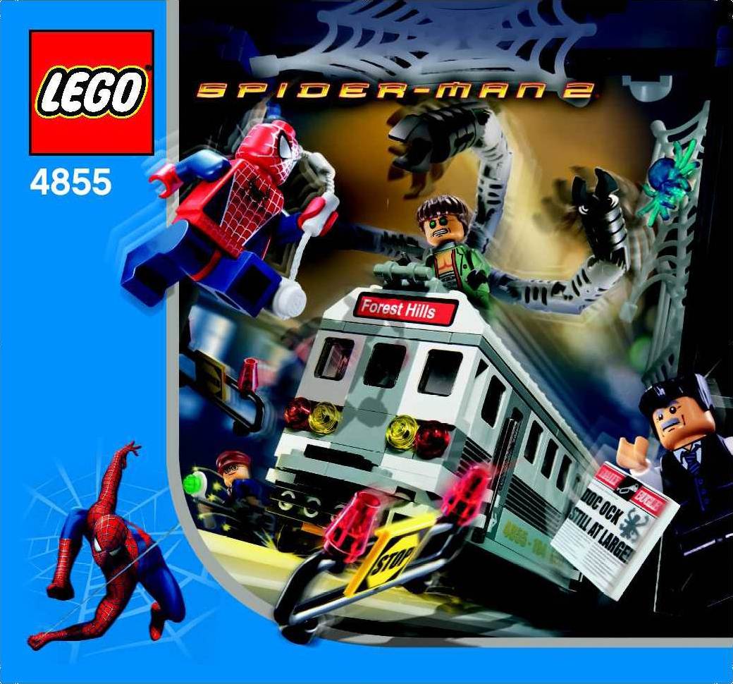4855 Spider Man s Train Rescue Brickipedia Fandom