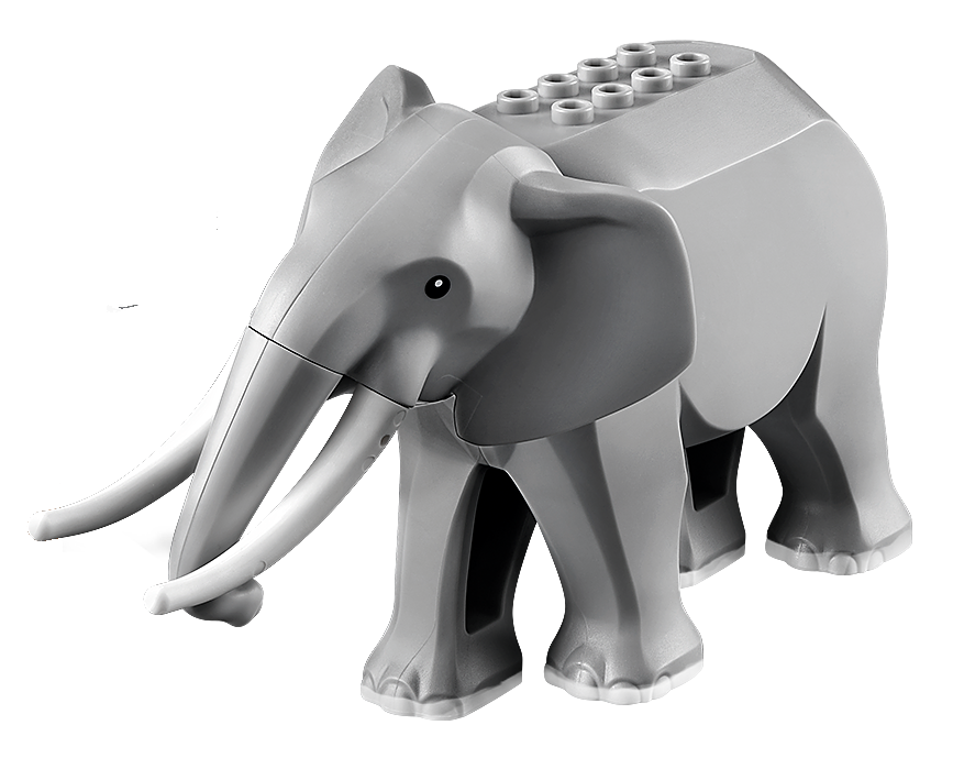 Giant lego 2024 elephant