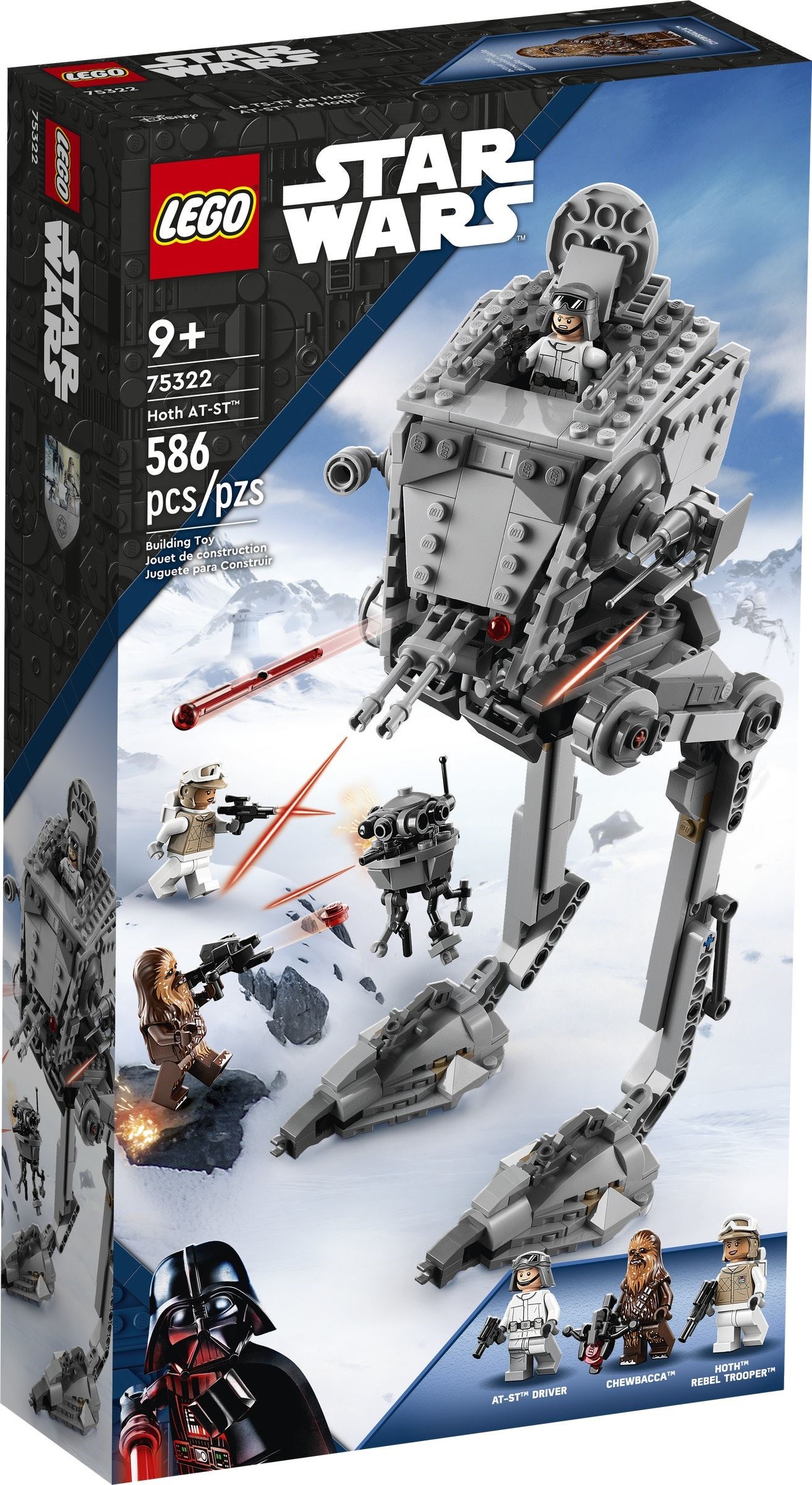 ▻ Review: LEGO Star Wars 75322 Hoth AT-ST - HOTH BRICKS