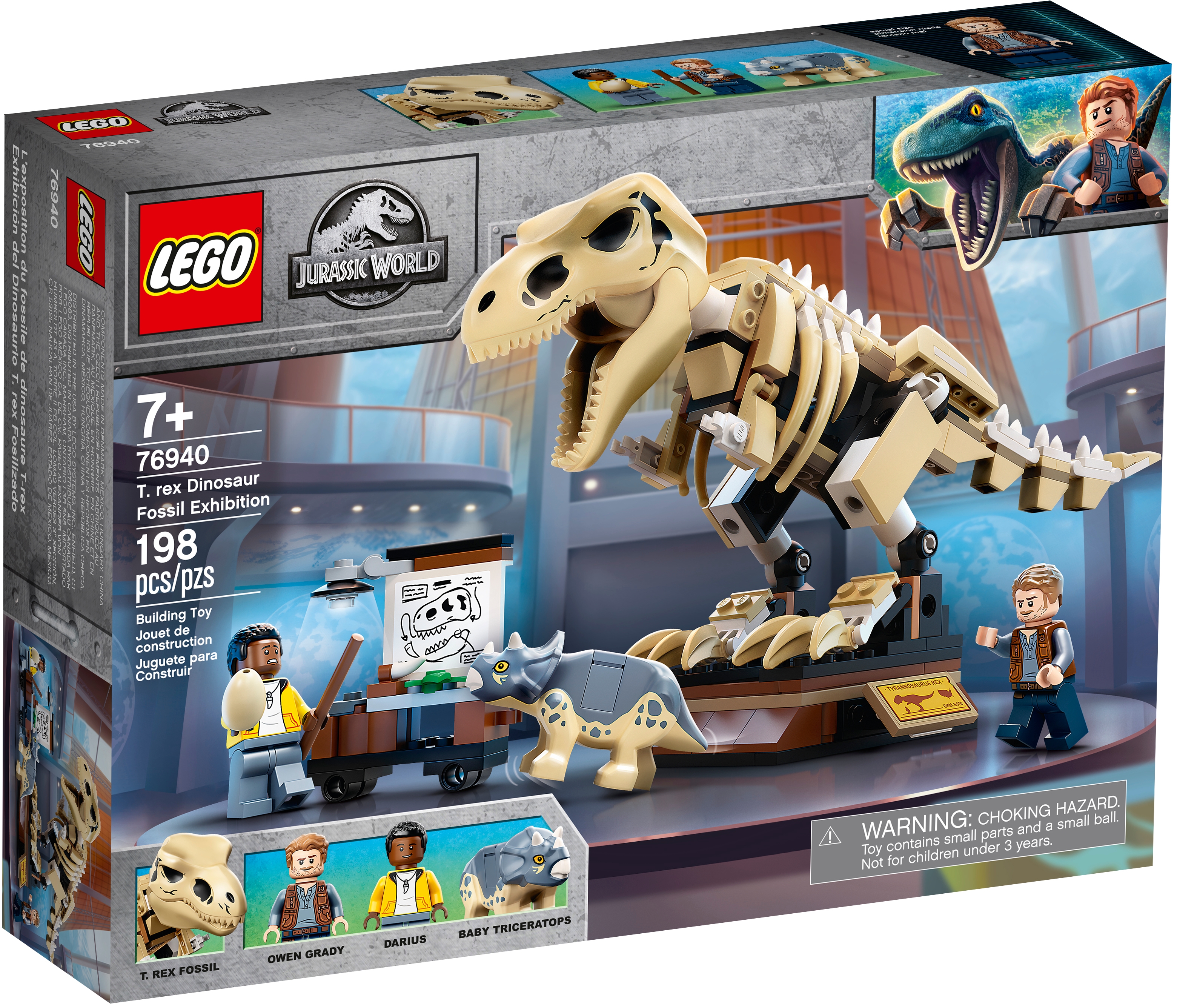 New Sealed LEGO 76964 Jurassic World Fossils: T. Rex Skull