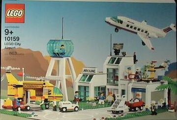 Lego city airport 10159 sales