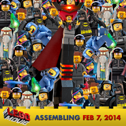 The lego movie characters