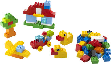 Lego duplo builds top