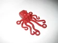 Dark Red Octopus