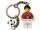 3946 Footballer Key Chain