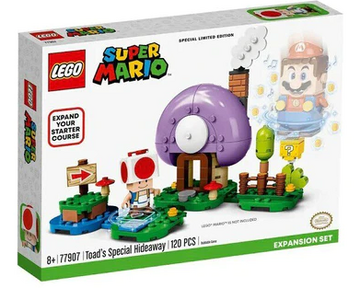Lego toads special hideaway top