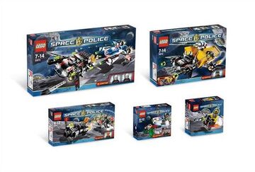 Lego space cheap police 3 sets
