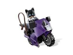 Lego Batman Catwoman Motorcycle with Super Cannon Dark Purple 7779 6858 NEW