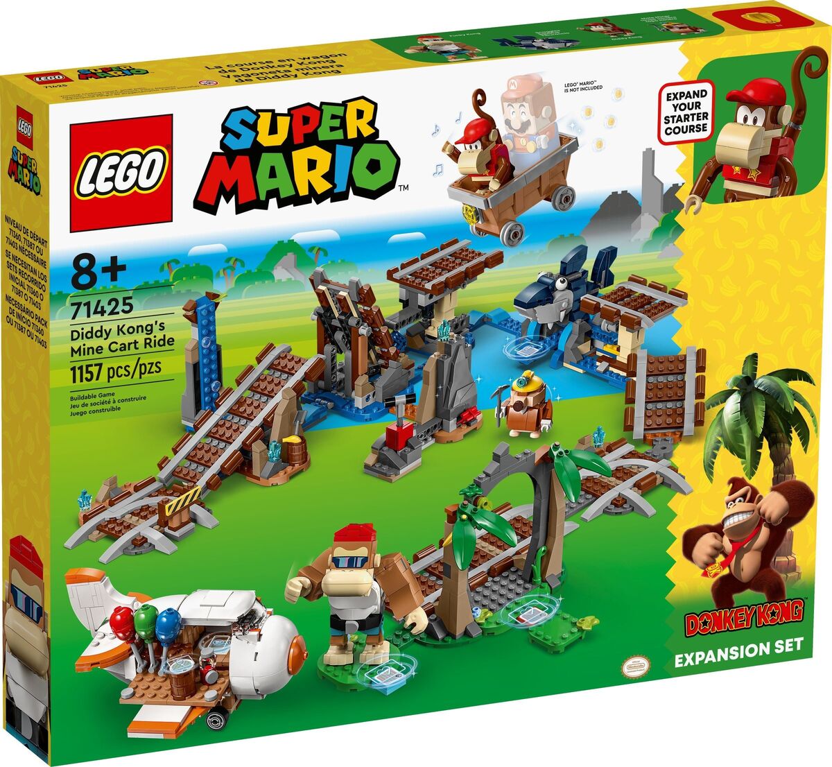 71425 Diddy Kong's Mine Cart Ride Expansion Set
