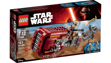 Lego rey's speeder instructions sale