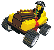 Redbeard's car from LEGO Racers
