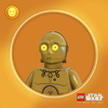 C-3PO (jambe en argent)