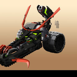 Ninjago warrior bike discount