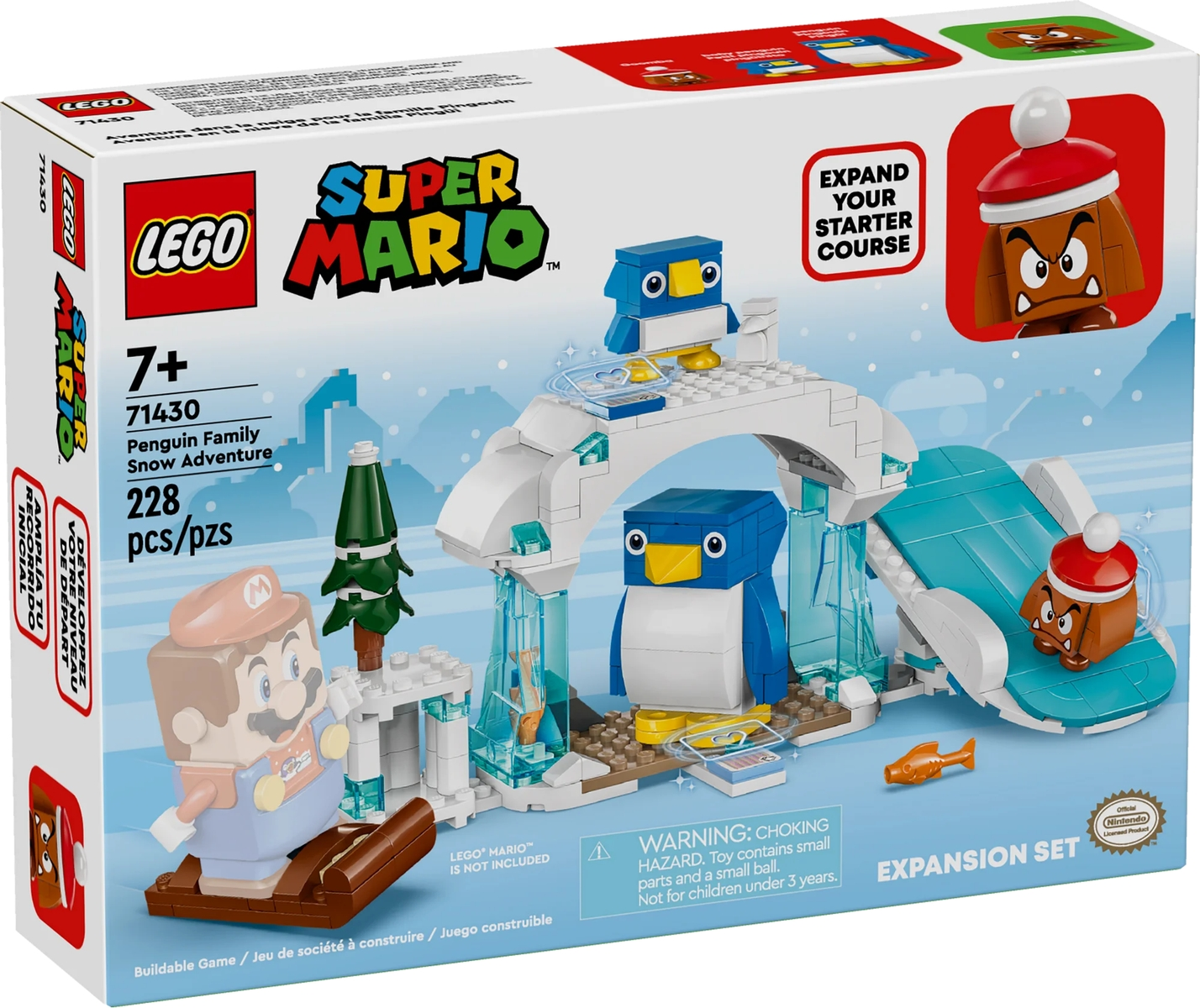 LEGO Super Mario: Filprus Snow Adventure Expansion Set (71417) – The Red  Balloon Toy Store