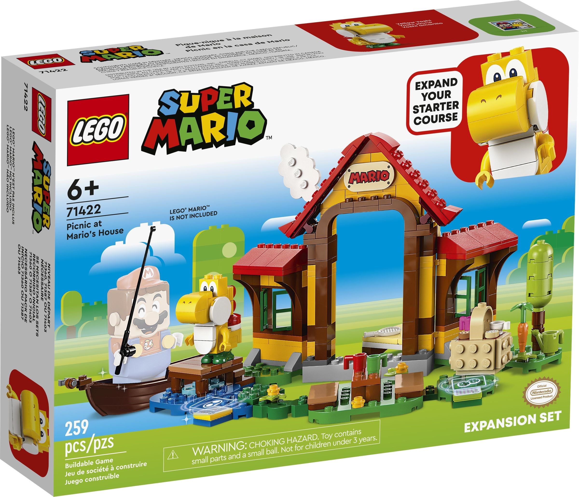 71422 Picnic at Mario's House Expansion Set | Brickipedia | Fandom