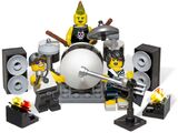 Rockband Minifiguren-Zubehör-Set 850486