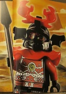 His appearance in LEGO Ninjago: Character Encyclopedia