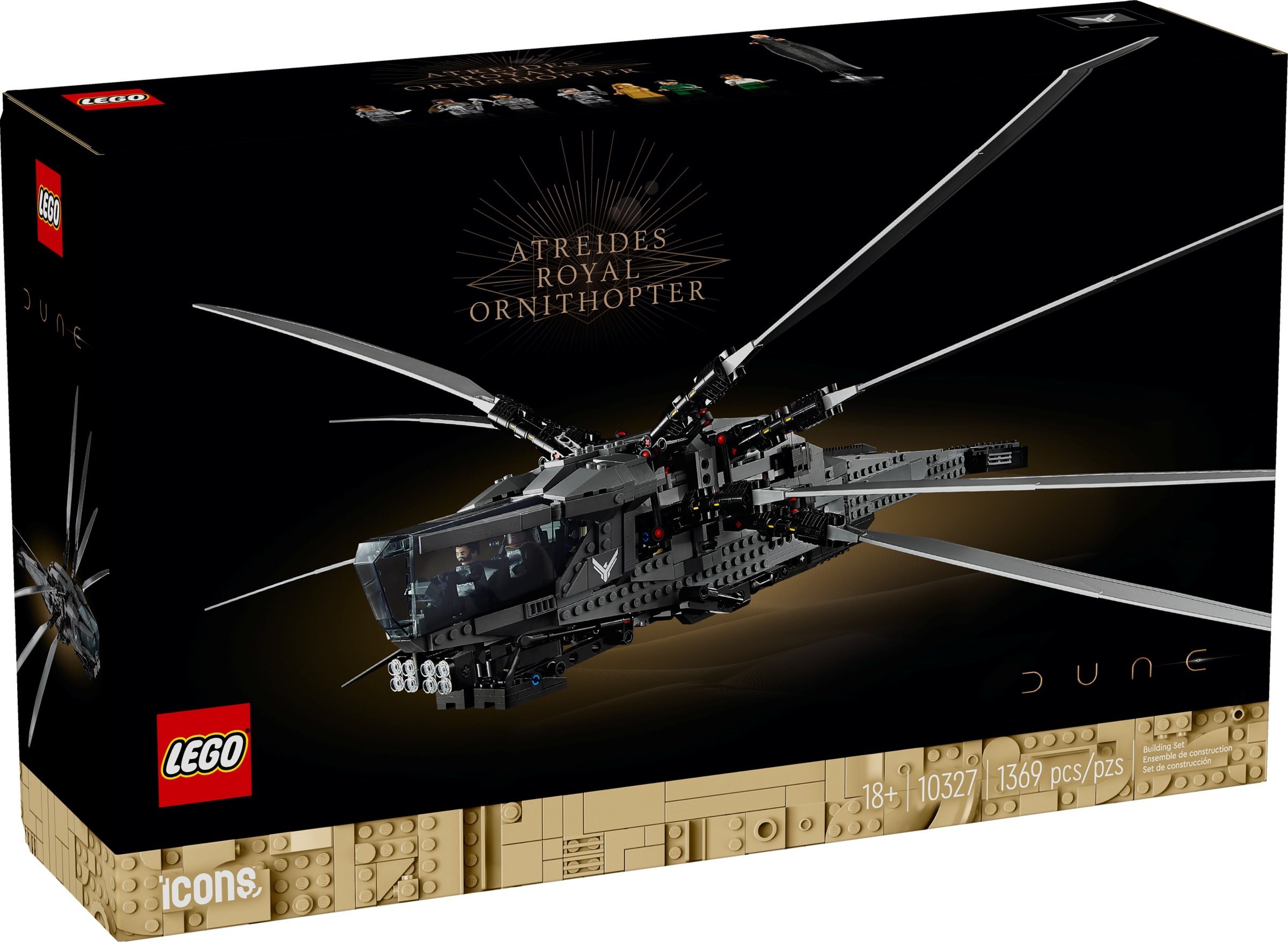 うんコン 10327 Dune Atreides Royal Ornithoper | Brickipedia | Fandom