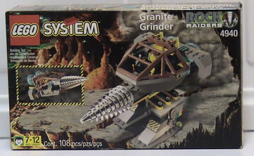 Lego granite grinder top