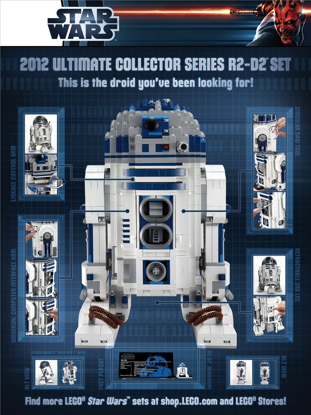 Lego Exclusive R2 D2 Poster Brickipedia Fandom