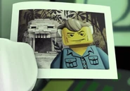 Clutch holding a photo of his father, Rock Powers