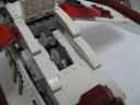 The upper compartment for the spy droids.