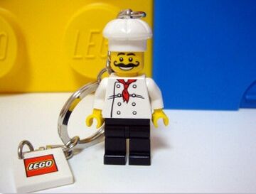 Lego chef hotsell keyring