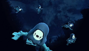 Dementors swarming in LEGO Harry Potter: Years 1-4