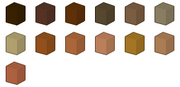 Brown Colour Chart