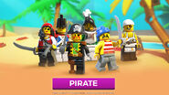 Captain Redbeard and other Pirate-themed heroes in LEGO Legacy