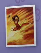 Painting of Nya in LEGO Friends