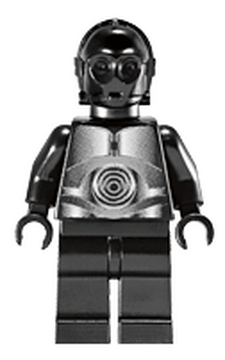 Lego deals black c3po
